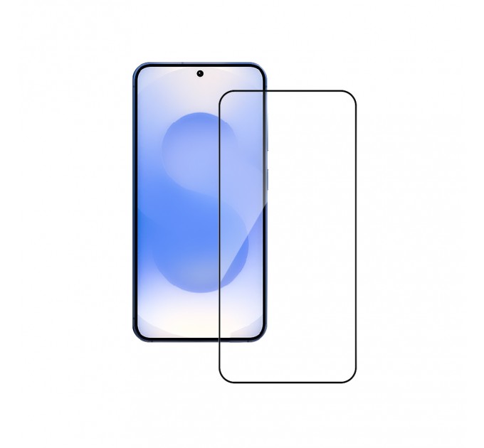 Захисне скло ACCLAB Full Glue для Samsung Galaxy S25 SM-S931 Black (1283126609770)