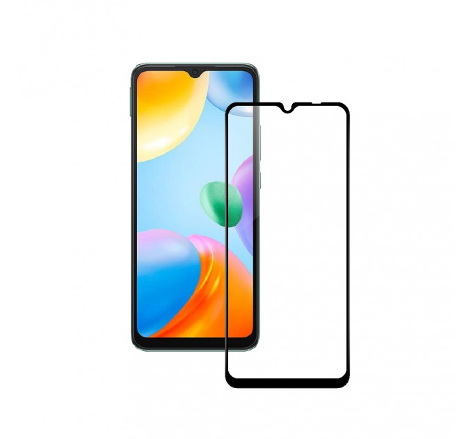 Захисне скло ACCLAB Full Glue для Xiaomi Redmi 10C Black (1283126527142)