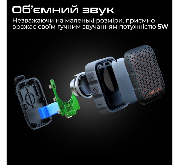 Акустична система HiFuture Pocket-S 5W Blue/Green (pocket-s.bluegreen)