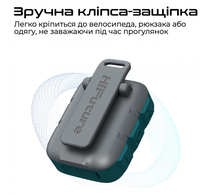 HIFuture Акустична система HiFuture Pocket-S 5W Grey/Blue (pocket-s.greyblue)