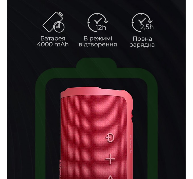 Акустична система HiFuture Ripple 30W Red (ripple.red.)