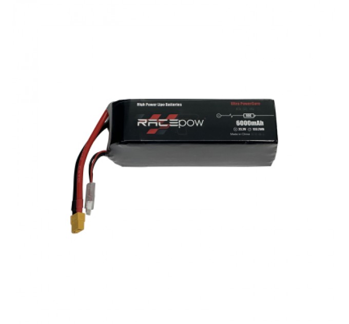 RacePow Акумулятор для дрона RacePow 6000mAh 6S 80C (6000mAh-6S-80C)