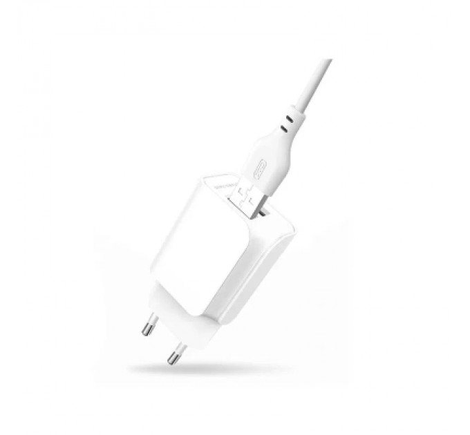 XO Зарядний пристрій XO L35D 2 USB 2.1A cable microUSB (XO-L35-MCR)