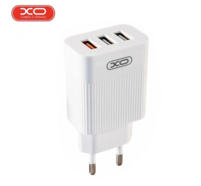 XO Зарядний пристрій XO L72 QC3.0 3USB +micro (XO-L72-MCR)
