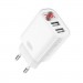 XO Зарядний пристрій XO L95 (2USB/2.4A) + USB - MicroUSB White (XO-L95-M)