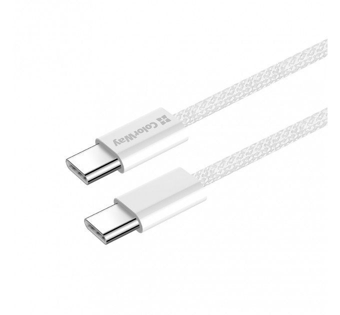 ColorWay Кабель ColorWay USB Type-C - USB Type-C (M/M), 3.0 А, 2 м, Gray (CW-CBPDCC068-GR)