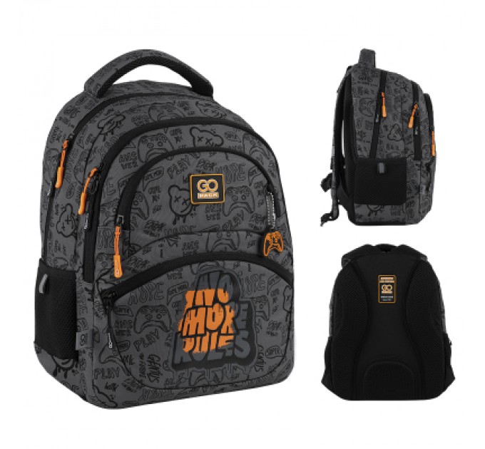 Рюкзак шкільний GoPack Education 175M-5 No More Rules (GO25-175M-5)