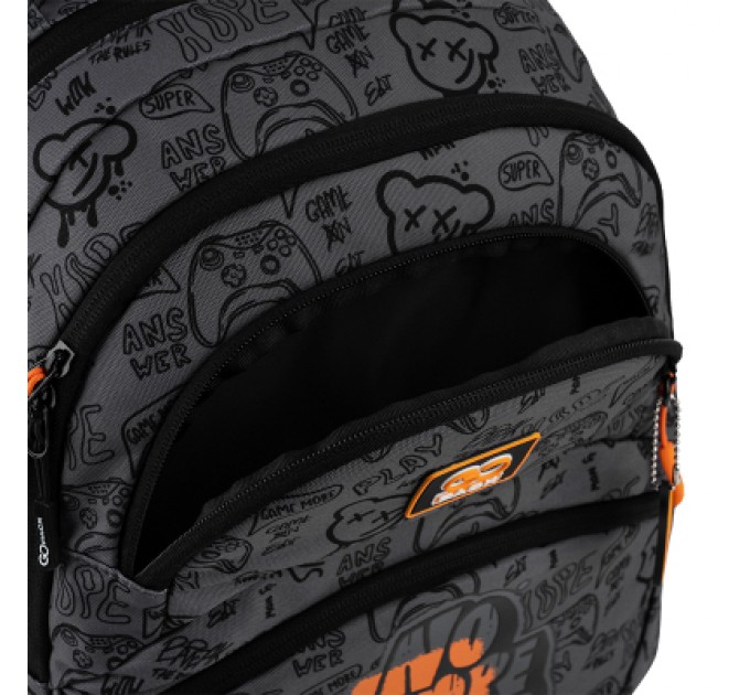 Рюкзак шкільний GoPack Education 175M-5 No More Rules (GO25-175M-5)