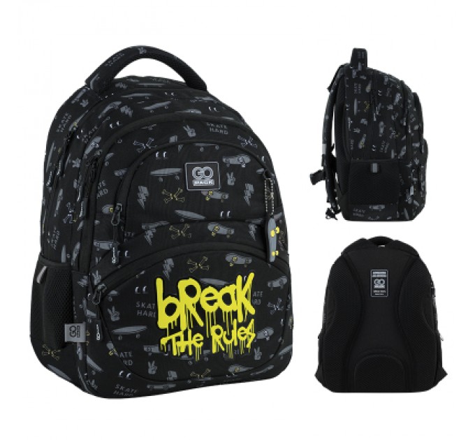 GoPack Рюкзак шкільний GoPack Education 175M-6 Break The Rules (GO25-175M-6)