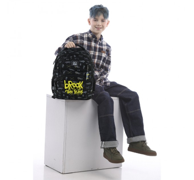GoPack Рюкзак шкільний GoPack Education 175M-6 Break The Rules (GO25-175M-6)