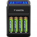 Varta Мережевий зарядний пристрій Varta LCD Plug Charger + 4 х Ni-Mh AA 2100 mAh (57687101441)