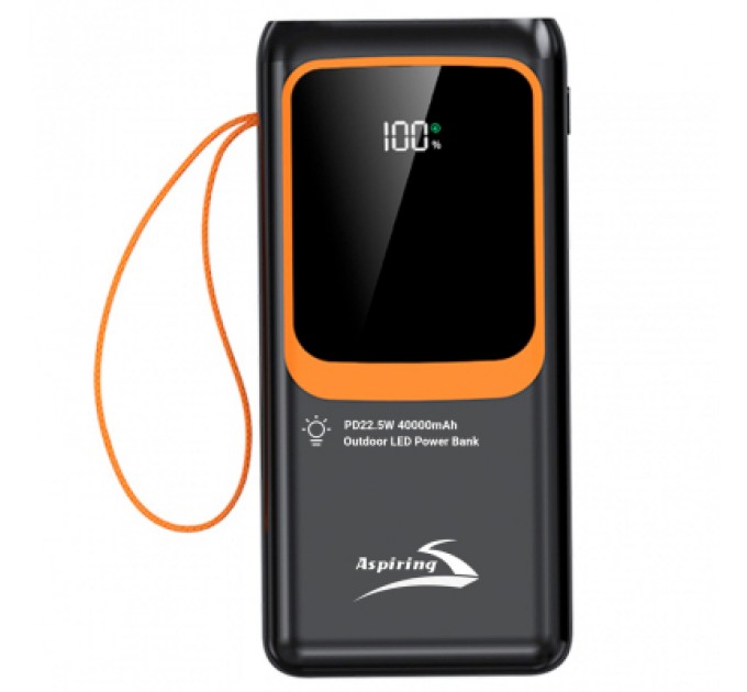 Батарея універсальна Aspiring Light 40 40000mAh PD/22.5W (PPLH.L04)
