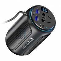 Автомобільний інвертор 12V/220V Force1 150W, PD20W Aspiring (FC.150)