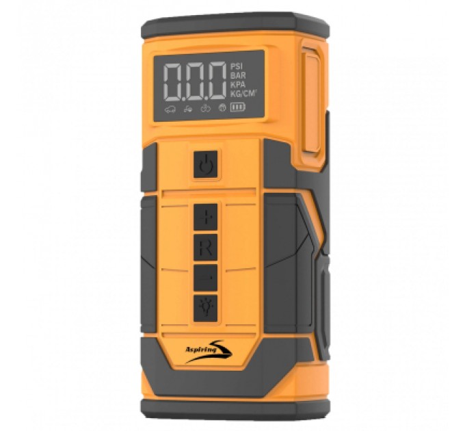 Пуско зарядний пристрій Aspiring Jump 3 8000mAh Power bank 3-in-1 with inflator, compressor, car charging (JM8000PIWC)