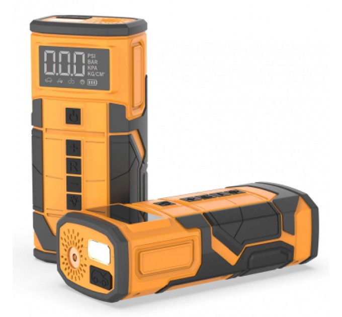 Пуско зарядний пристрій Aspiring Jump 3 8000mAh Power bank 3-in-1 with inflator, compressor, car charging (JM8000PIWC)