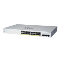 Комутатор мережевий Cisco CBS220-24P-4G-EU