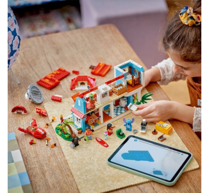 Конструктор LEGO Disney Classic Пляжний будинок Ліло і Стіч (43268)