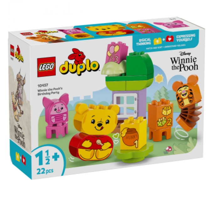LEGO Конструктор LEGO DUPLO Disney День народження Вінні Пуха (10457)