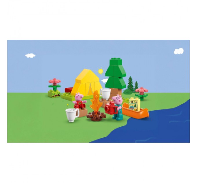 LEGO Конструктор LEGO DUPLO Peppa Pig Туристичний похід (10452-)