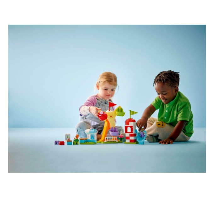 LEGO Конструктор LEGO DUPLO Peppa Pig Ярмарок розваг (10453)