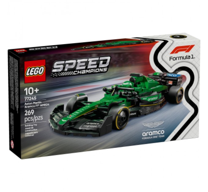 Конструктор LEGO Speed Champions Автомобіль для перегонів Aston Martin Aramco F1® AMR24 (77245)