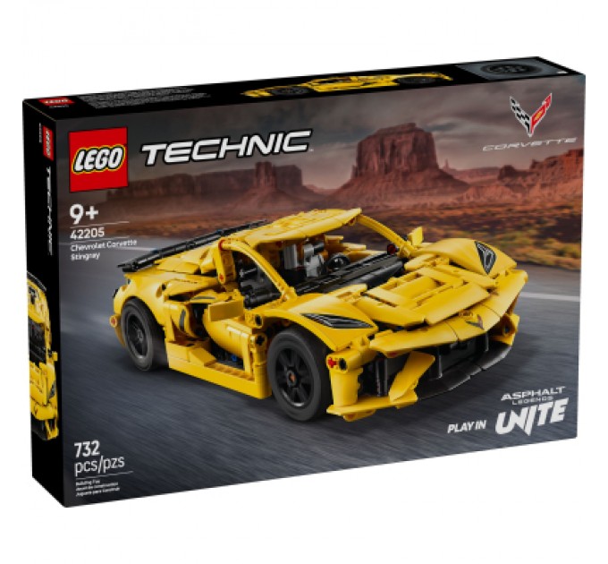 Конструктор LEGO Technic Chevrolet Corvette Stingray (42205)