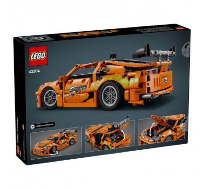 Конструктор LEGO Technic Fast and Furious Toyota Supra MK4 (42204)