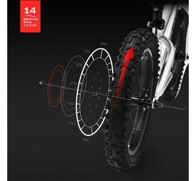 QPlay Біговел QPlay KidsBy Black (KB14KidsByBlack)