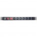 Силовий блок 19" 1U 7хС13, без кабелю - вилка С14, 10A Eserver (WT-2271B-WO-Black)