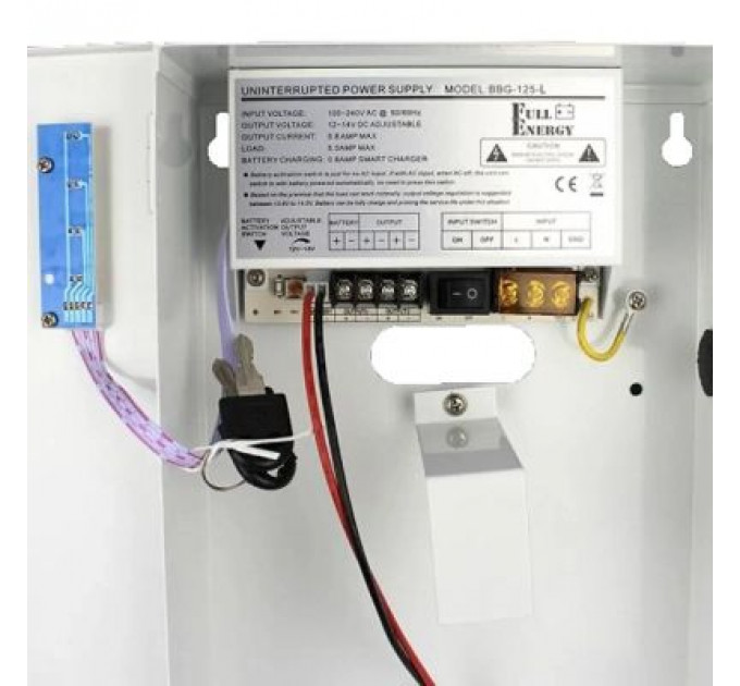 Блок живлення для систем відеоспостереження Full Energy BBG-125-L