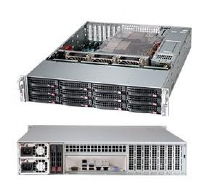 Серверний корпус 2U 920W EATX CSE-826BE1C-R920LPB SUPERMICRO