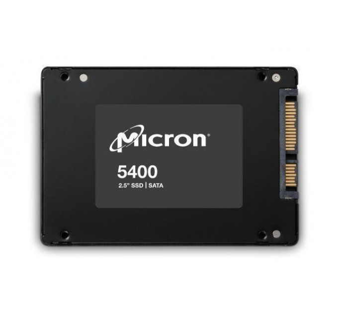 Micron Твердотільний запам’ятовувальний пристрій накопичувач (SSD) SATA2.5" 7.68TB 6GB/S 5400 PRO MTFDDAK7T6TGA MICRON