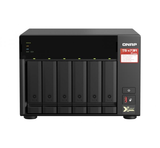 QNap Система зберігання даних 6BAY 8GB TS-673A-8G QNAP