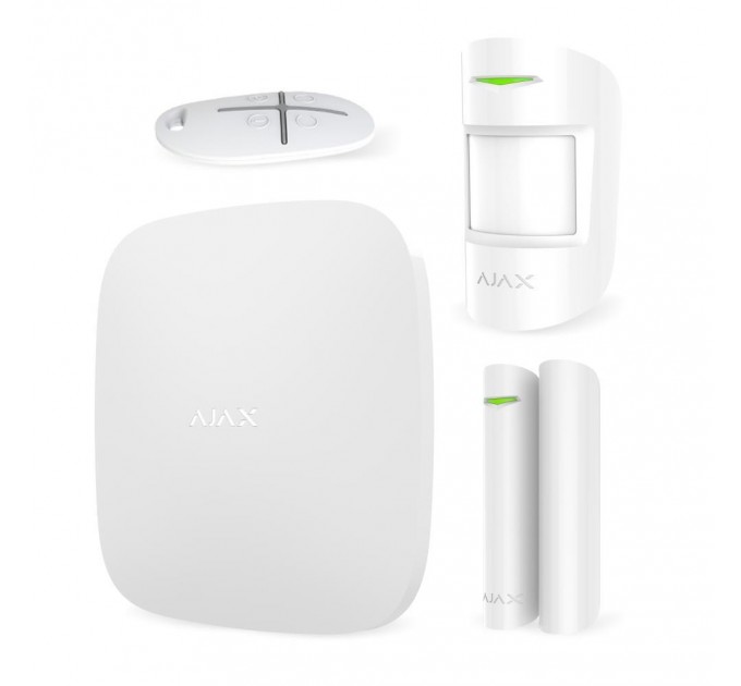 Ajax Ajax StarterKit 2 (8EU) white комплект охоронної сигналізації