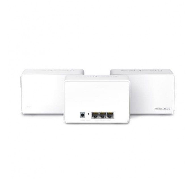 Домашня Mesh Wi-Fi система (3 шт у комплекті), Halo H80X(3-pack) MERCUSYS