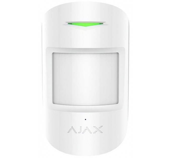 Ajax Бездротовий датчик руху і розбиття скла  WHITE 000001134 AJAX
