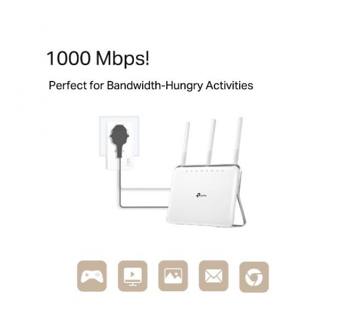 TP-Link Гігабітний Powerline адаптер, TL-PA7017P TP-LINK