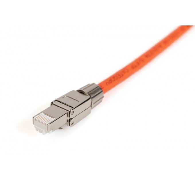Безінструментальний роз'єм CAT 6A, AWG 22-27, металева засувка, підтримує до 4PPoE, IEEE802.3bt DN-93634 DIGITUS by ASSMANN