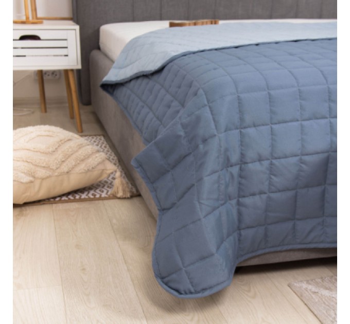 Viluta Покривало Viluta стьобане двустороннє Дует Морський бриз 210х220 (дует Морський бриз 210*220)