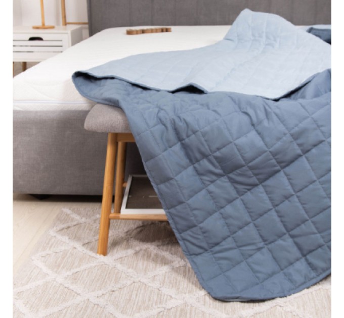 Viluta Покривало Viluta стьобане двустороннє Дует Морський бриз 210х220 (дует Морський бриз 210*220)