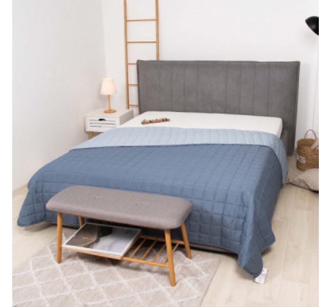 Viluta Покривало Viluta стьобане двустороннє Дует Морський бриз 210х220 (дует Морський бриз 210*220)