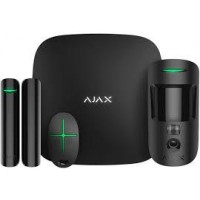 Ajax StarterKit Cam Plus HDR (8EU) UA black комплект охоронної сигналізації