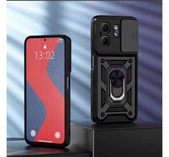 BeCover Чохол до мобільного телефона BeCover Military Infinix Hot 50i (X6531) Black (713047)