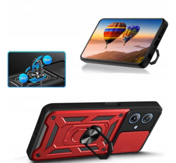 BeCover Чохол до мобільного телефона BeCover Military Motorola Moto G55 Red (713059)