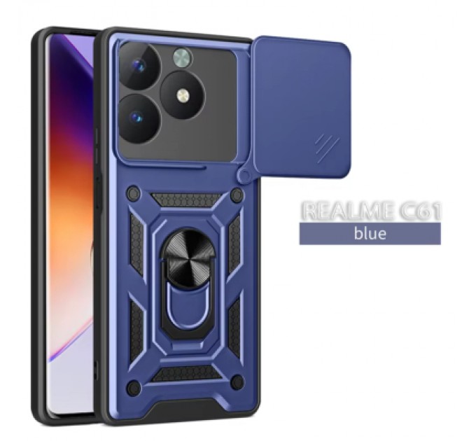 BeCover Чохол до мобільного телефона BeCover Military Realme C61 Blue (712547)