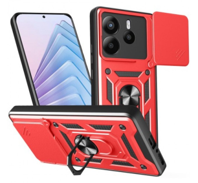 BeCover Чохол до мобільного телефона BeCover Military Xiaomi Redmi Note 14 5G Red (713094)