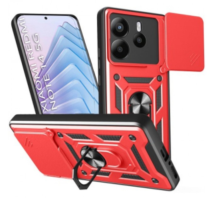 BeCover Чохол до мобільного телефона BeCover Military Xiaomi Redmi Note 14 5G Red (713094)