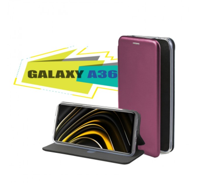 BeCover Чохол до мобільного телефона BeCover Exclusive Samsung Galaxy A36 SM-A366 Red Wine (713029)