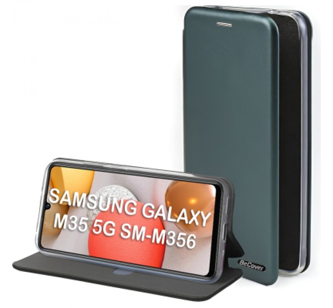 BeCover Чохол до мобільного телефона BeCover Exclusive Samsung Galaxy M35 5G SM-M356 Dark Green (711540)