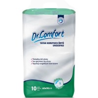 Пелюшки для малюків Dr.Comfort 90х60 см 10 шт (8680131202041)